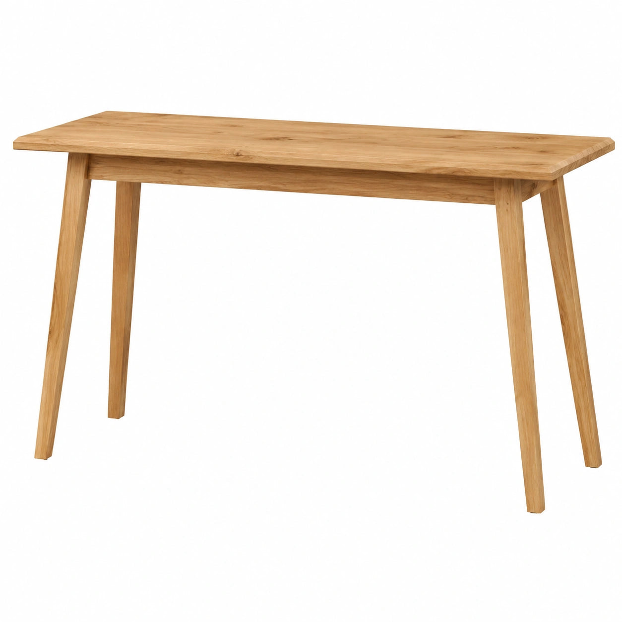 Moderner ausziehbarer Esstisch im skandinavischen Design - Massivholzbeine - Frisk Kollektion, 75x160-200x90 cm, Braun