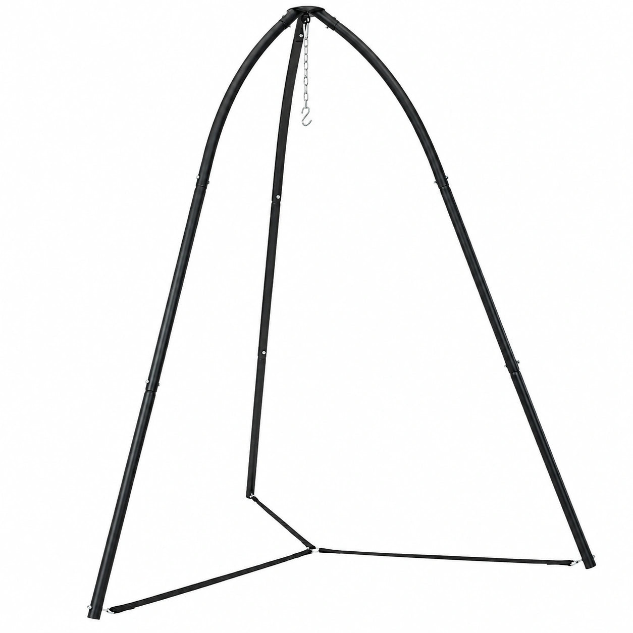 Robustes COSTWAY Hängesesselgestell aus Metall, belastbar bis 200 kg, Höhe 218 cm, passend für Hängesessel und Hängestühle