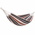 Robuste Outdoor-Hängematte aus Baumwolle für Mehrere Personen mit Tragetasche, Ideal für Terrasse, Garten und Innenräume, Belastbar bis 150kg, Größe 150x180cm