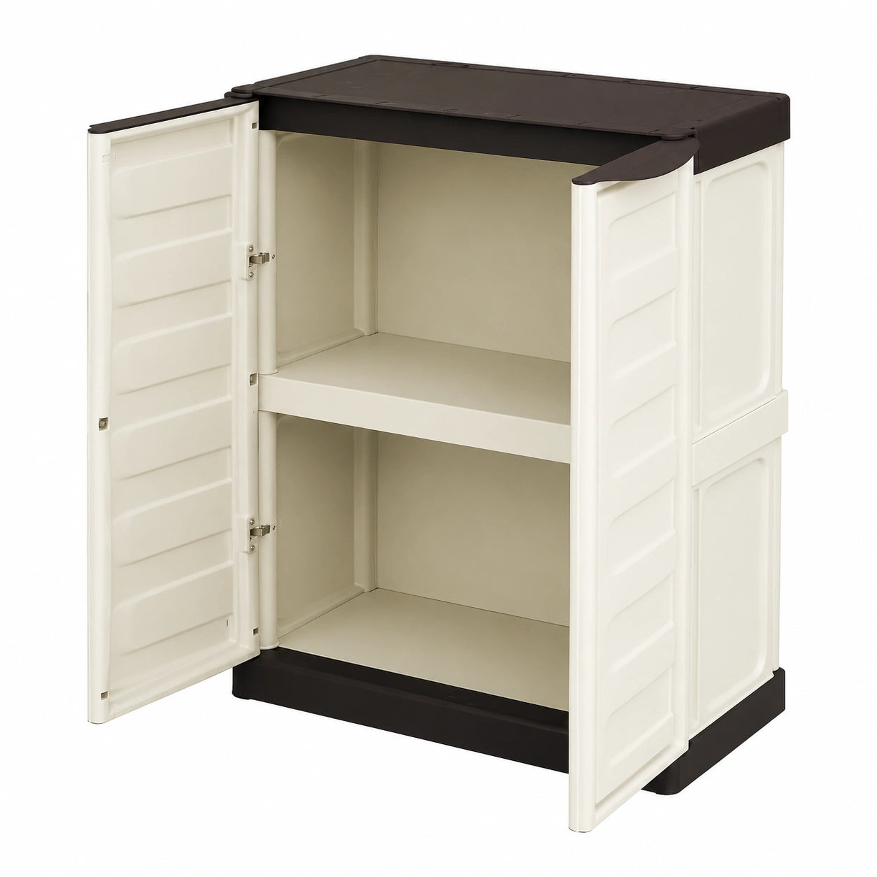 Wasserdichter Gartenschrank aus Kunststoff für Balkon und Terrasse